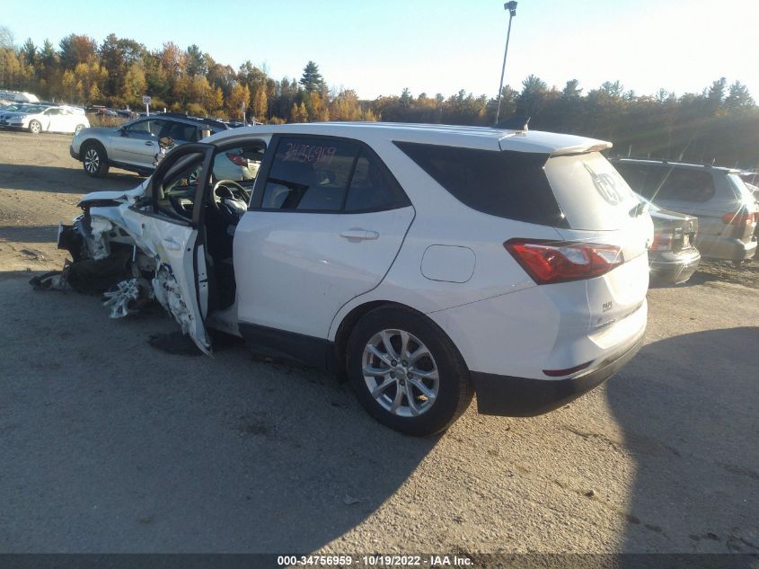 2021 CHEVROLET EQUINOX LS VIN: 3GNAXSEV1MS150513