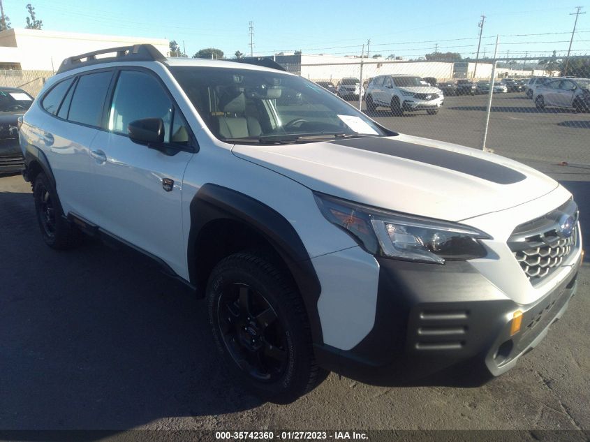 2022 SUBARU OUTBACK WILDERNESS VIN: 4S4BTGUD0N3160371
