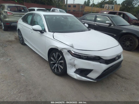2022 HONDA CIVIC SEDAN EX VIN: 2HGFE1F71NH311527