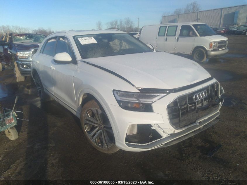 2022 AUDI Q8 PREMIUM PLUS VIN: WA1EVBF18ND033275