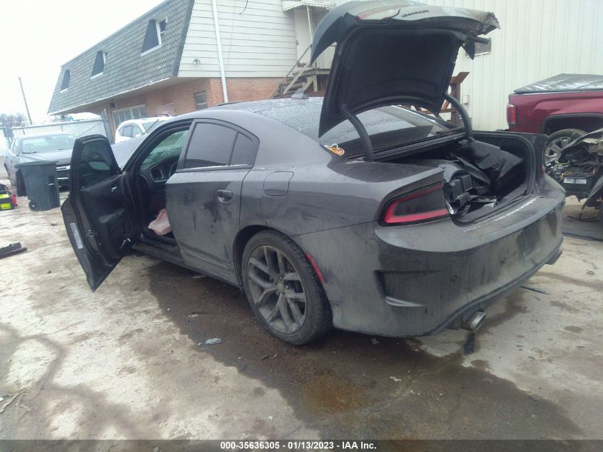 2021 DODGE CHARGER R/T VIN: 2C3CDXCTXMH595476