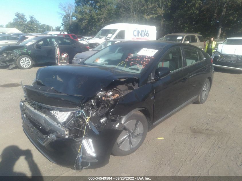 2020 HYUNDAI IONIQ HYBRID SE VIN: KMHC75LC6LU216889