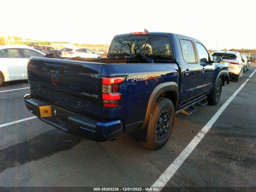 2022 NISSAN FRONTIER PRO-4X VIN: 1N6ED1EK6NN689057