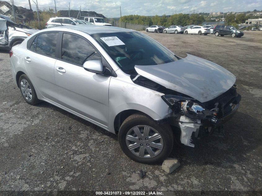 2021 KIA RIO S VIN: 3KPA24AD8ME406578