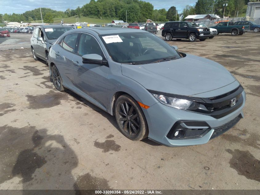 2020 HONDA CIVIC HATCHBACK EX VIN: SHHFK7H63LU408597