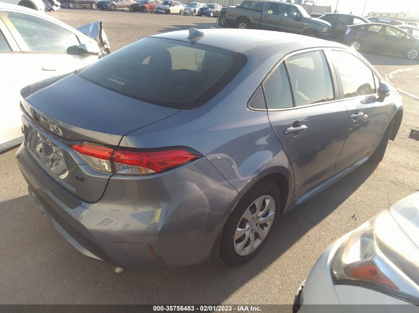 2022 TOYOTA COROLLA LE VIN: JTDEPMAE7N3031433