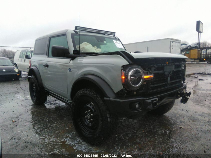 2022 FORD BRONCO BLACK DIAMOND VIN: 1FMDE5AH9NLA75480