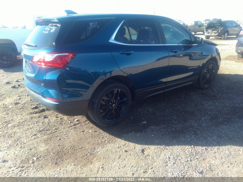 2021 CHEVROLET EQUINOX LT VIN: 2GNAXKEV9M6128001