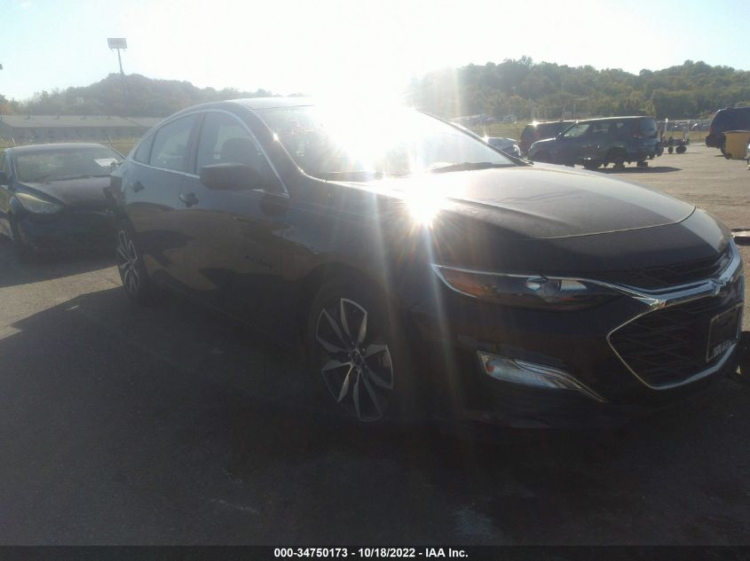 2021 CHEVROLET MALIBU RS VIN: 1G1ZG5ST4MF033733