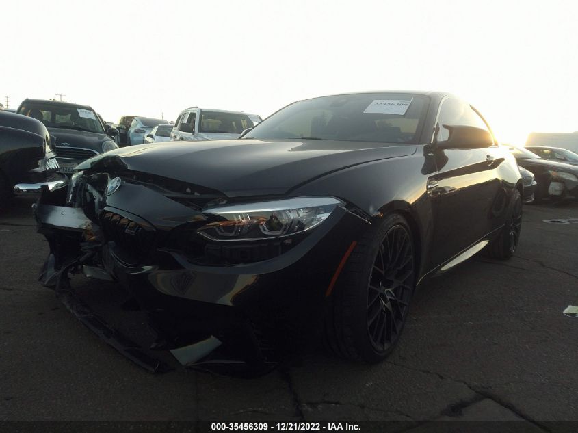 2021 BMW M2 COMPETITION VIN: WBS2U7C06M7H14970