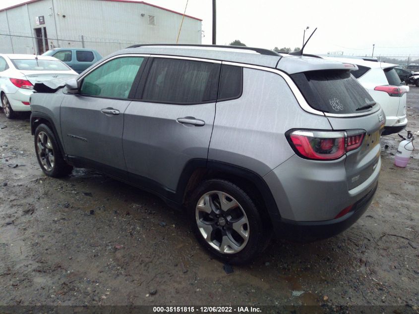 2020 JEEP COMPASS LIMITED VIN: 3C4NJCCB8LT125580
