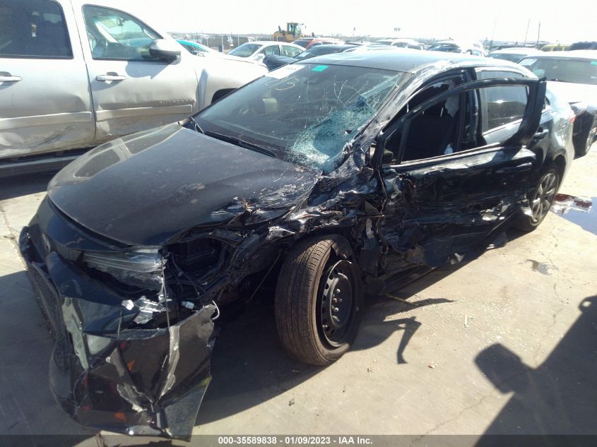 2022 TOYOTA COROLLA LE VIN: JTDEPMAE8NJ223861