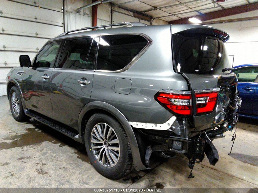 2021 NISSAN ARMADA SL VIN: JN8AY2BA5M9370641