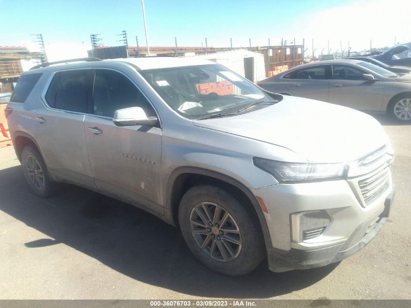 2022 CHEVROLET TRAVERSE LT CLOTH VIN: 1GNEVGKW0NJ111982