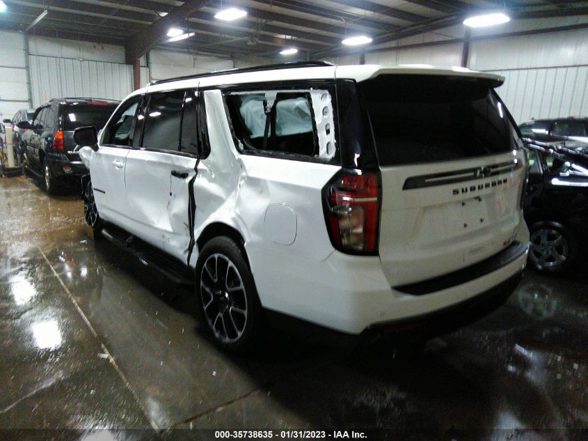 2021 CHEVROLET SUBURBAN RST VIN: 1GNSKEKD6MR474608