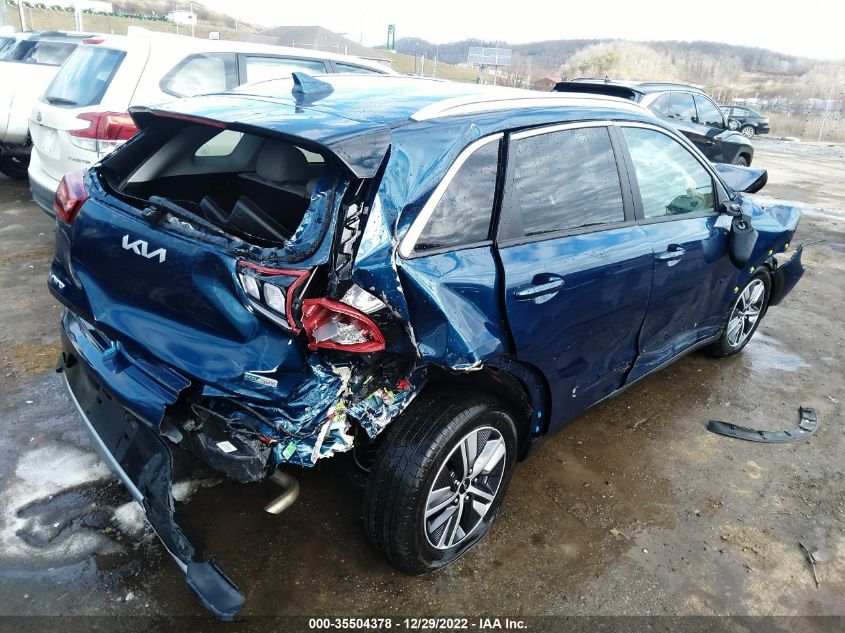 2022 KIA NIRO LXS SE VIN: KNDCB3LC1N5527828