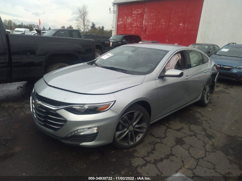 2021 CHEVROLET MALIBU LT VIN: 1G1ZD5ST7MF025005