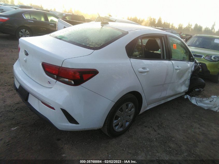 2021 KIA RIO S VIN: 3KPA24AD7ME382189
