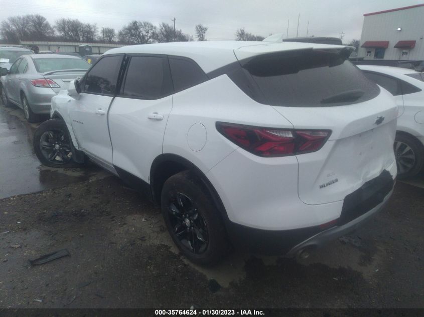 2021 CHEVROLET BLAZER LT VIN: 3GNKBCR45MS583407