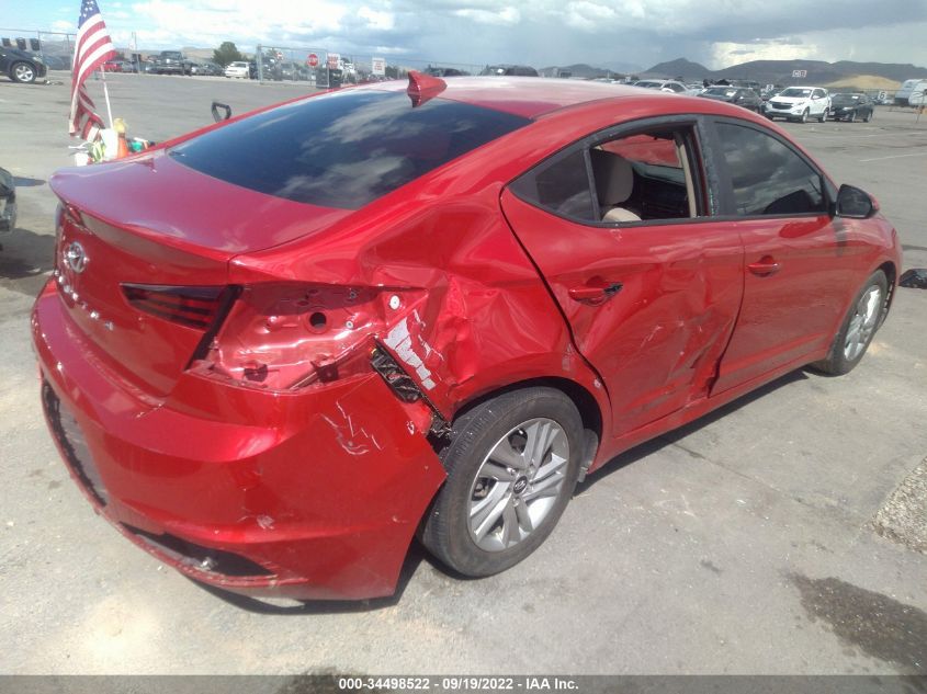 2020 HYUNDAI ELANTRA SEL VIN: 5NPD84LF5LH600909