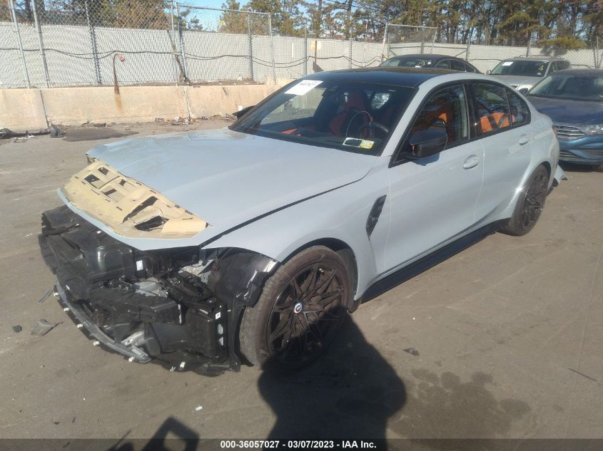 2023 BMW M3 COMPETITION XDRIVE VIN: WBS43AY03PFN33009
