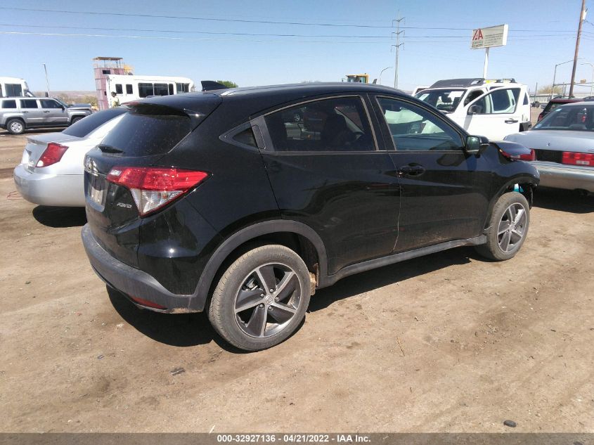 2021 HONDA HR-V EX VIN: 3CZRU6H59MM741551