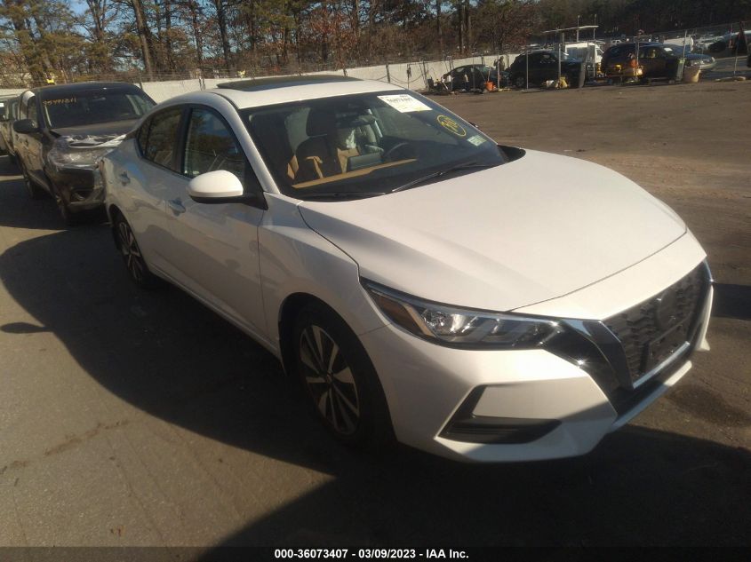 2022 NISSAN SENTRA SV VIN: 3N1AB8CV9NY293921