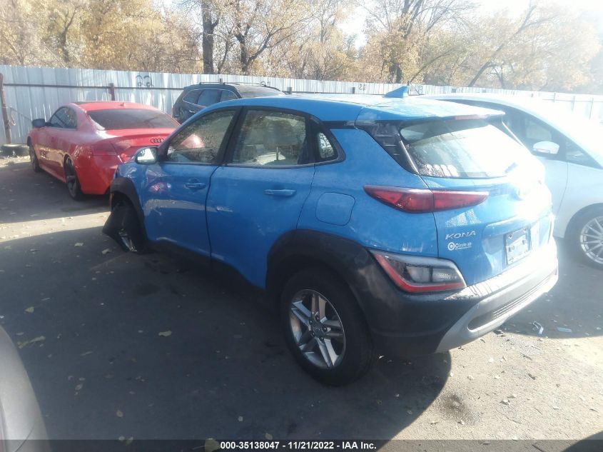 2022 HYUNDAI KONA SE VIN: KM8K2CAB7NU797394