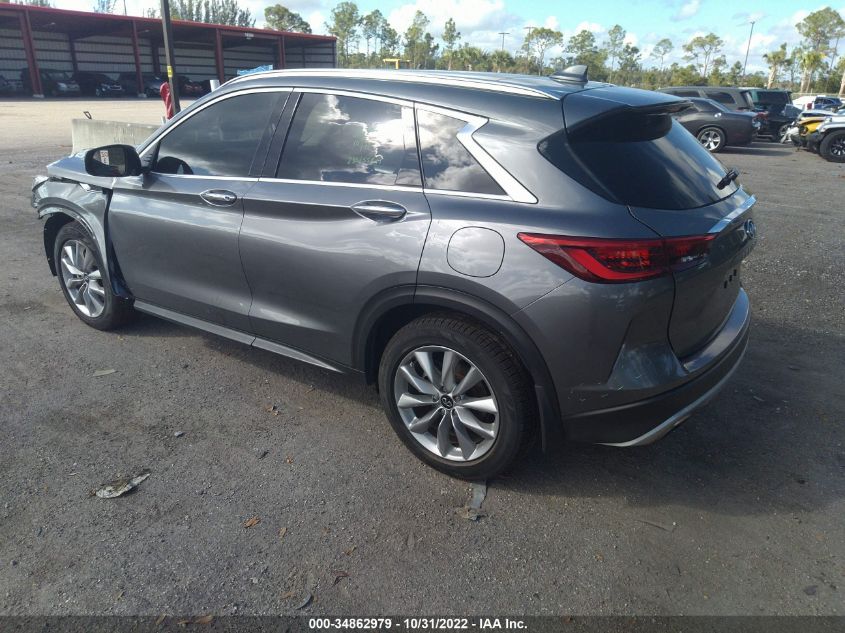 2021 INFINITI QX50 LUXE VIN: 3PCAJ5BAXMF117144