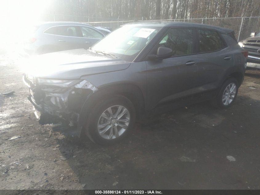 2021 CHEVROLET TRAILBLAZER LS VIN: KL79MNSL9MB030430