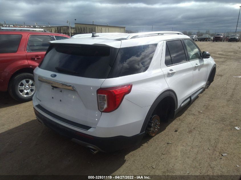 2021 FORD EXPLORER LIMITED VIN: 1FMSK7FH9MGB06027