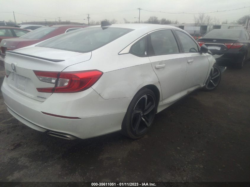 2022 HONDA ACCORD SEDAN SPORT VIN: 1HGCV1F35NA029700