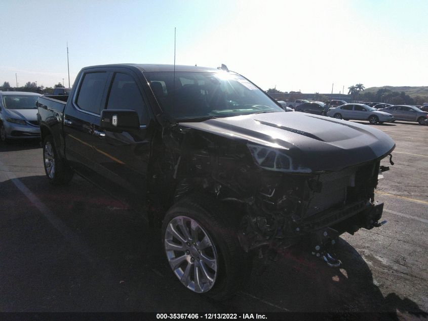 2022 CHEVROLET SILVERADO 1500 LTD HIGH COUNTRY VIN: 1GCUYHEL7NZ122868