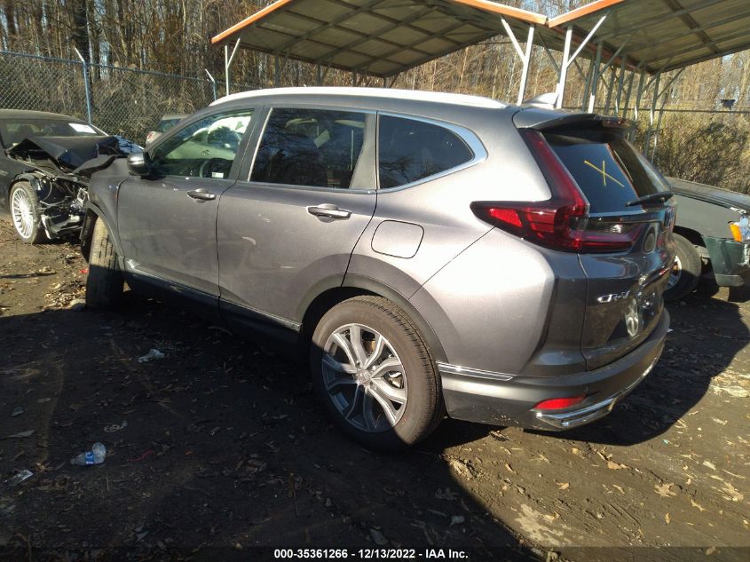 2022 HONDA CR-V HYBRID TOURING VIN: 5J6RT6H99NL045104