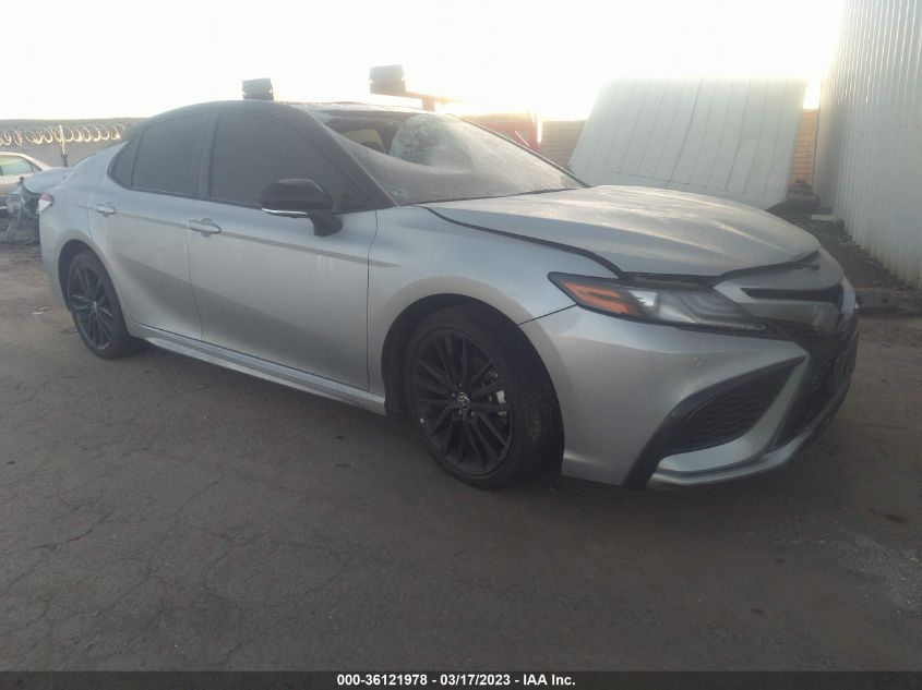 2022 TOYOTA CAMRY V6 VIN: 4T1KZ1AK0NU063647