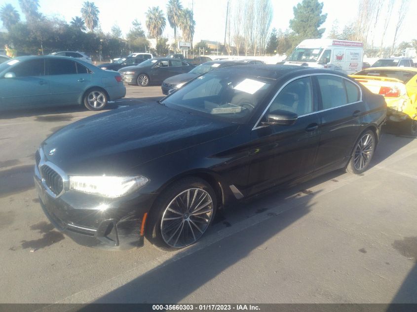 2022 BMW 5 SERIES 540I VIN: WBA53BJ0XNWX40115