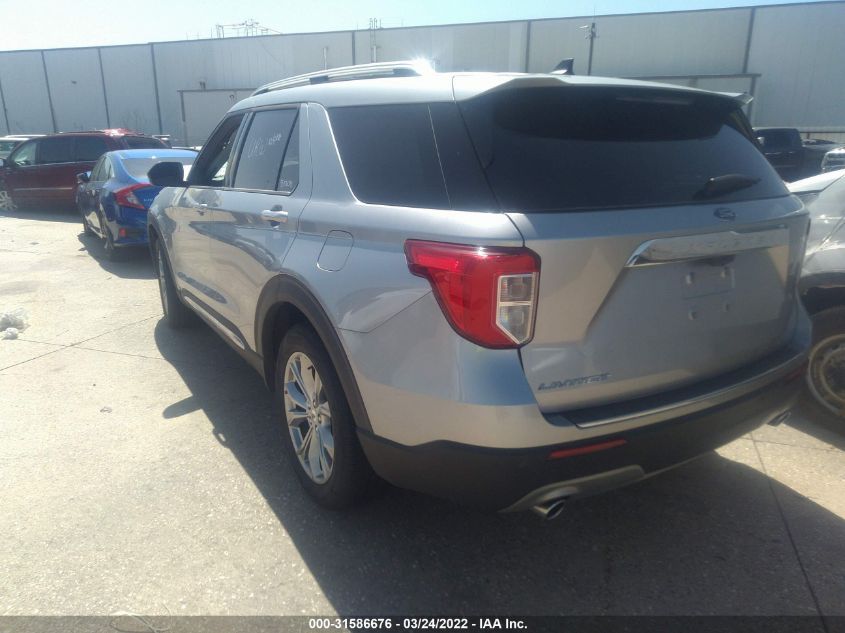 2021 FORD EXPLORER LIMITED VIN: 1FMSK7FH2MGA87661
