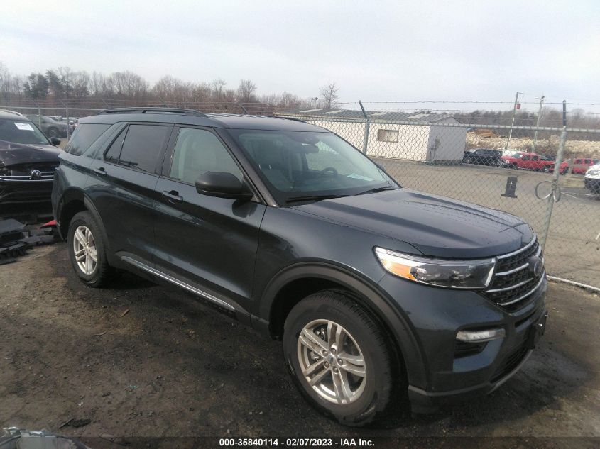 2022 FORD EXPLORER XLT VIN: 1FMSK8DH9NGB38079