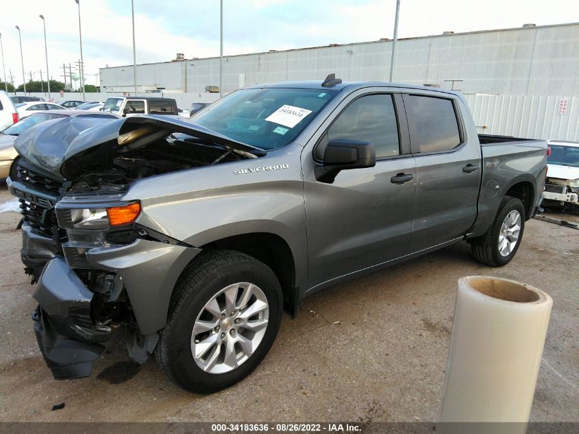 2021 CHEVROLET SILVERADO 1500 CUSTOM VIN: 3GCPWBEK4MG232007