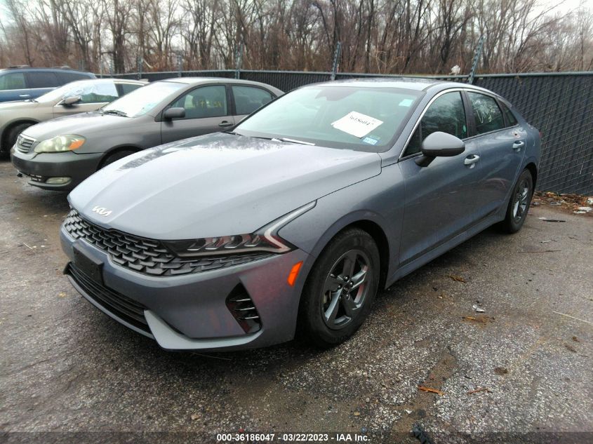 2022 KIA K5 LXS VIN: 5XXG14J2XNG138640