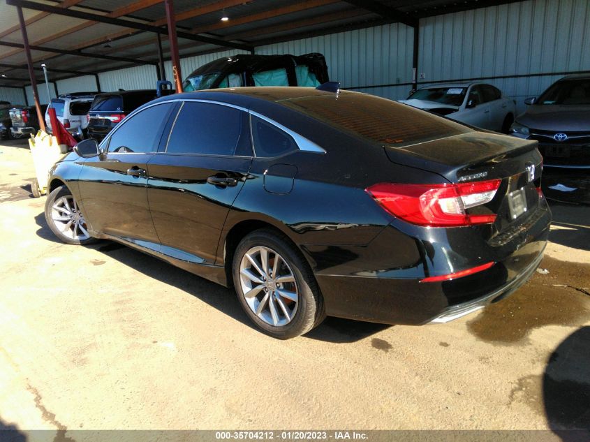 2022 HONDA ACCORD SEDAN LX VIN: 1HGCV1F17NA002609