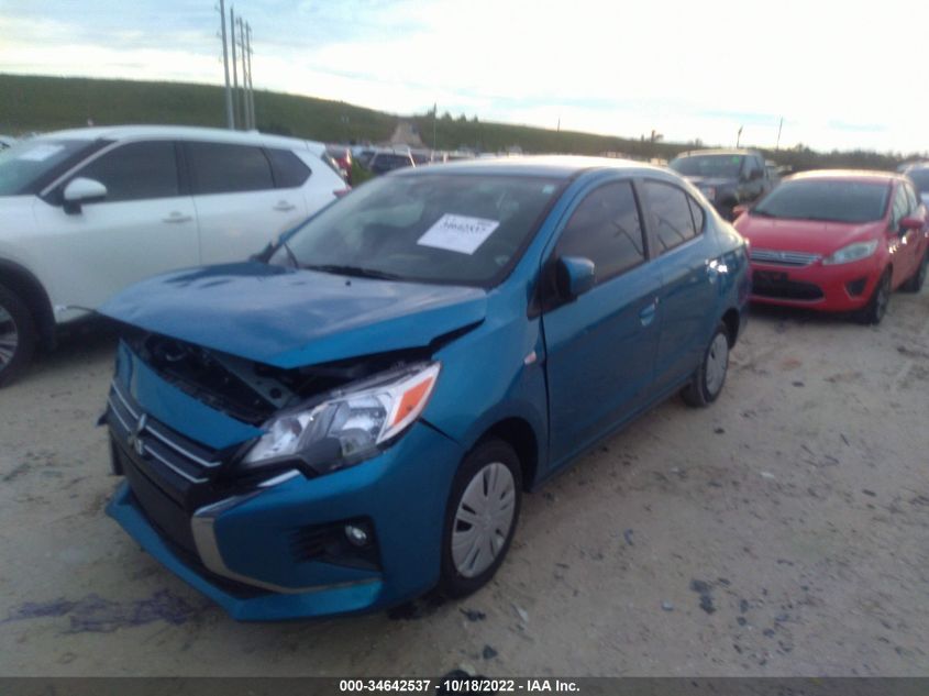 2022 MITSUBISHI MIRAGE G4 ES/LE/BLACK EDITION VIN: ML32FUFJ1NHF05641