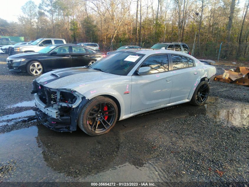 2021 DODGE CHARGER SCAT PACK WIDEBODY VIN: 2C3CDXGJ1MH671918