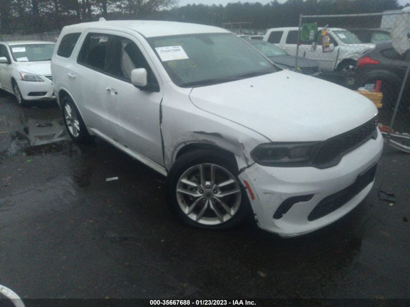 2022 DODGE DURANGO GT VIN: 1C4RDJDG7NC105309