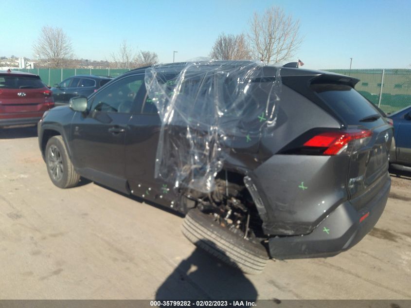 2022 TOYOTA RAV4 HYBRID XLE PREMIUM VIN: JTMB6RFV3ND074107