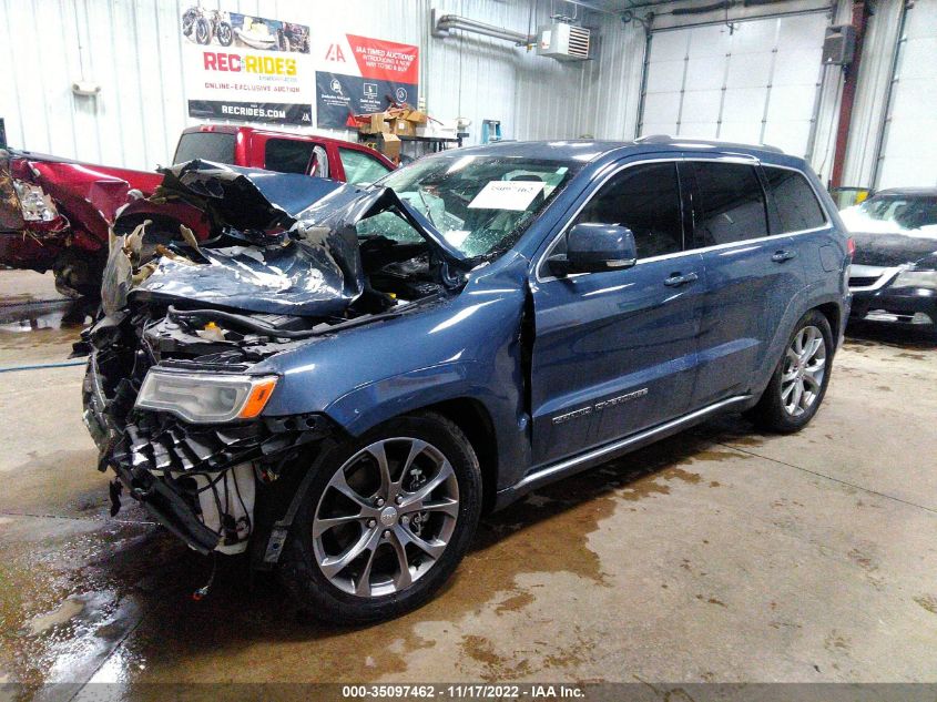 2021 JEEP GRAND CHEROKEE SUMMIT VIN: 1C4RJFJG2MC651640