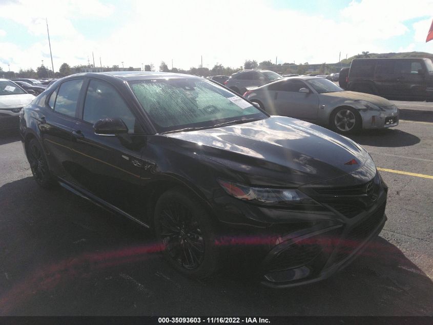 2022 TOYOTA CAMRY SE VIN: 4T1G11AK3NU029702