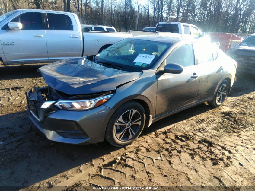 2022 NISSAN SENTRA SV VIN: 3N1AB8CV0NY238211