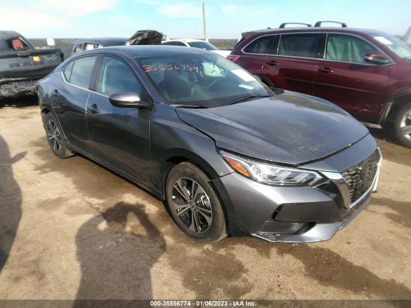 2022 NISSAN SENTRA SV VIN: 3N1AB8CV8NY310787
