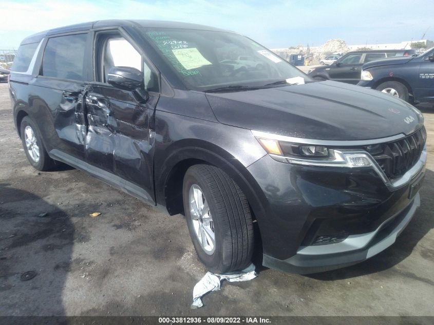 2022 KIA CARNIVAL LXS VIN: KNDNB4H37N6109677